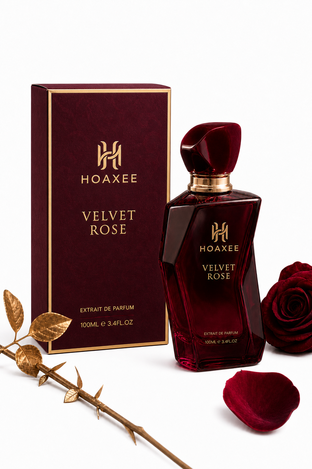 Hoaxee Velvet Rose Extrait De Parfum – 100ml